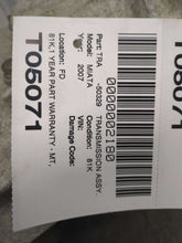 Load image into Gallery viewer, Transmission MAZDA MX-5 MIATA 2007 - NW529322