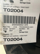 Load image into Gallery viewer, Transmission Saturn Sky 2007 - NW494054