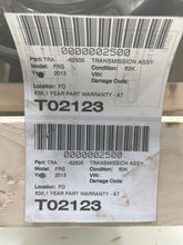 Load image into Gallery viewer, Transmission SCION FR-S 2013 - NW499386