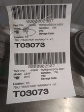 Load image into Gallery viewer, Transmission Nissan Leaf 2015 - NW507394