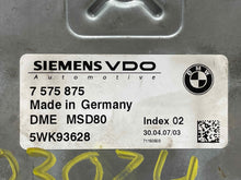 Load image into Gallery viewer, ECU ECM COMPUTER BMW 535i X6 Z4 335i 135i X6 2008 08 2009 09 2010 10 - NW506833