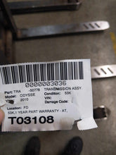 Load image into Gallery viewer, TRANSMISSION Honda Odyssey 2008 08 2009 09 2010 10 - NW509272