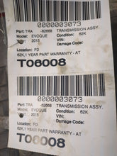 Load image into Gallery viewer, TRANSMISSION Land Rover Evoque 2014 14 2015 15 - NW532648
