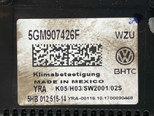 Load image into Gallery viewer, Temperature Controls Volkswagen Golf 2018 - NW511432