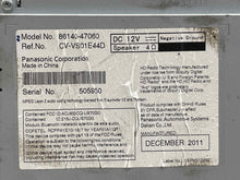 Load image into Gallery viewer, Radio Toyota Prius 2012 - NW534000