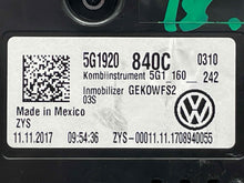 Load image into Gallery viewer, Speedometer Cluster Volkswagen Golf 2018 - NW541767