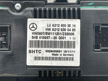 Load image into Gallery viewer, FRONT TEMPERATURE CONTROLS E300 E350 E550 E63 2012 12 - NW536578