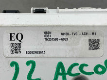 Load image into Gallery viewer, Speedometer Cluster Honda Accord 2022 - NW563963