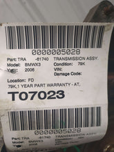 Load image into Gallery viewer, AUTOMATIC TRANSMISSION 330ci 330i 330xi X3 03 04 05 06 AWD - NW542490