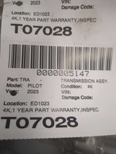 Load image into Gallery viewer, Transmission Honda Pilot 2023 - NW542629