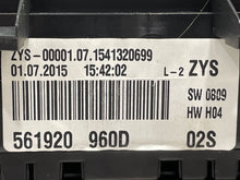 Load image into Gallery viewer, SPEEDOMETER CLUSTER Volkswagen Passat 2015 15 2016 16 2017 17 - NW371545