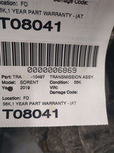 Load image into Gallery viewer, TRANSMISSION Kia Sorento 2019 19 2020 20 AWD - NW549312