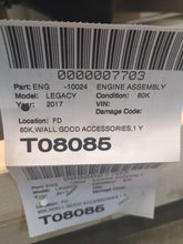 Load image into Gallery viewer, ENGINE MOTOR Subaru Legacy 2017 17 2.5L VIN A/D - NW554812