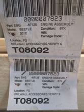 Load image into Gallery viewer, ENGINE MOTOR Beetle Golf Golf GTI Jetta Passat 11-14 2.5L - NW552978