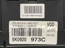 Load image into Gallery viewer, SPEEDOMETER CLUSTER Volkswagen VW Jetta Golf 2009 09 2010 10 11 12 13 2.0L - NW553943