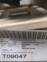 Load image into Gallery viewer, TRANSMISSION Explorer Flex Taurus MKT 2013-2019 AWD VIN T - NW558934