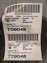 Load image into Gallery viewer, AUTOMATIC TRANSMISSION BMW 328i 2007 07 2008 08 AWD - NW559073