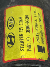 Load image into Gallery viewer, STARTER MOTOR Genesis Santa Fe Sonata Tucson Forte Magentis Optima 08-15 - NW558927