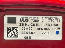 Load image into Gallery viewer, OUTER TAIL LIGHT LAMP A6 S6 2005 05 2006 06 2007 07 2008 08 Left - NW559780