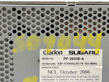 Load image into Gallery viewer, RADIO Subaru Forester 2007 07 2008 08 - NW457952