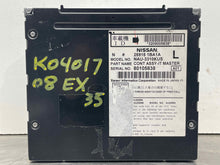 Load image into Gallery viewer, NAV PLAYER Infiniti EX35 2008 08 - NW503087