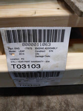 Load image into Gallery viewer, Engine Motor Nissan Leaf 2014 - NW508638