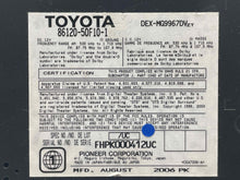 Load image into Gallery viewer, Radio LEXUS LS460 2008 - NW515003
