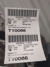 Load image into Gallery viewer, TRANSMISSION Infiniti QX50 2019 19 2020 20 AWD - NW568747