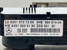 Load image into Gallery viewer, Temp Climate AC Heater Control ML320 ML350 ML500 2006 06 07 08 Rear - NW531984