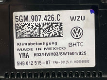 Load image into Gallery viewer, Temperature Controls Volkswagen Golf 2017 - NW572582