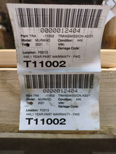 Load image into Gallery viewer, Transmission Nissan Murano 2021 - NW572628