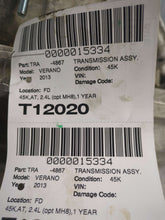 Load image into Gallery viewer, Transmission Buick Verano 2013 - NW582790