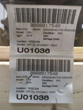 Load image into Gallery viewer, ENGINE MOTOR Honda CR-V 2015 15 2016 16 2.4L VIN M - NW591499