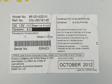 Load image into Gallery viewer, RADIO Toyota Prius Prius V 2012 12 2013 13 2014 14 - NW139930
