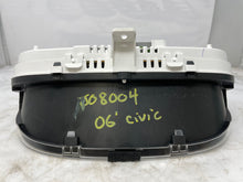 Load image into Gallery viewer, SPEEDOMETER CLUSTER Civic 2006 06 2007 07 08 LX EX AUTO - NW160471