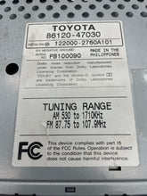 Load image into Gallery viewer, RADIO Toyota Prius 2001 01 2002 02 2003 03 2004 04 05 - NW139962