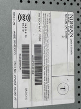 Load image into Gallery viewer, RADIO EX35 EX37 FX Series FX35 FX50 G25 G35 G37 JX35 Q60 QX50 QX60 07-15 - NW137006