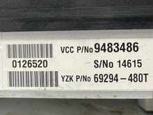 Load image into Gallery viewer, SPEEDOMETER CLUSTER Volvo S80 1999 99 2000 00 - NW162393