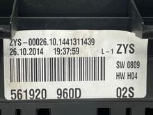 Load image into Gallery viewer, SPEEDOMETER CLUSTER Volkswagen Passat 2015 15 2016 16 2017 17 - NW162237