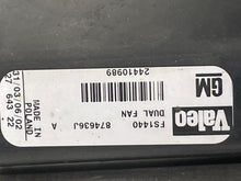 Load image into Gallery viewer, RADIATOR FAN ASSEMBLY Saab 9-3 2005 05 2006 06 2007 07 08 09 10 11 Manual - NW421809