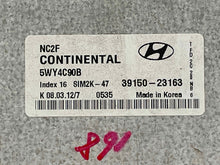 Load image into Gallery viewer, ECU ECM COMPUTER Hyundai Elantra 2009 09 2010 10 2011 11 2012 12 Auto - NW60211