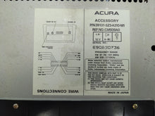 Load image into Gallery viewer, RADIO Acura RL 1999 99 2000 00 2001 01 2002 02 2003 03 - NW135752