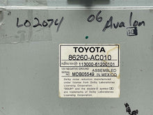Load image into Gallery viewer, RADIO Toyota Avalon 2005 05 2006 06 2007 07 - NW139833