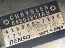 Load image into Gallery viewer, Starter Motor Dodge Charger 2012 - NW169902