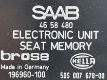 Load image into Gallery viewer, SEAT MEMORY COMPUTER Saab 9-3 9-5 99 00 01 02 03 - 07 - NW37290