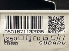 Load image into Gallery viewer, Speedometer Cluster Subaru Impreza 2010 - NW161852