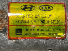 Load image into Gallery viewer, Starter Motor Hyundai Equus 2012 - NW170514