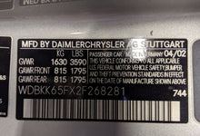 Load image into Gallery viewer, CARRIER ASSEMBLY C320 SLK320 2001 01 02 03 - 05 Rear - NW47316