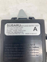 Load image into Gallery viewer, KEYLESS ENTRY CONTROL MODULE COMPUTER Subaru Legacy 11 12 13 14 - NW37843