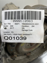 Load image into Gallery viewer, Transmission G80 2017 - NW217853
